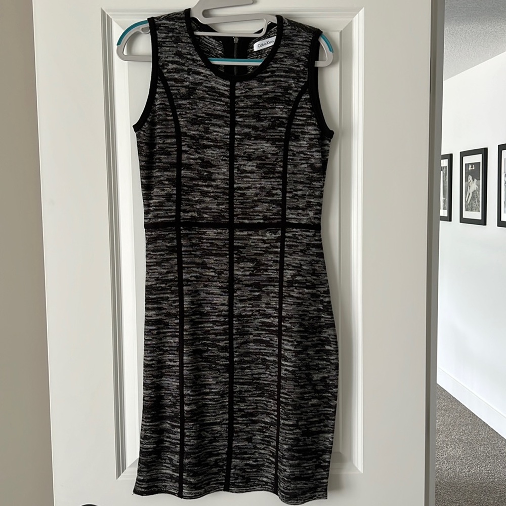 Knit Calvin Klein dress for work